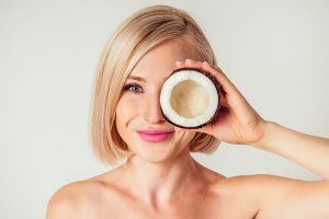 Kokosöl für Wimpern und Augenbrauen!